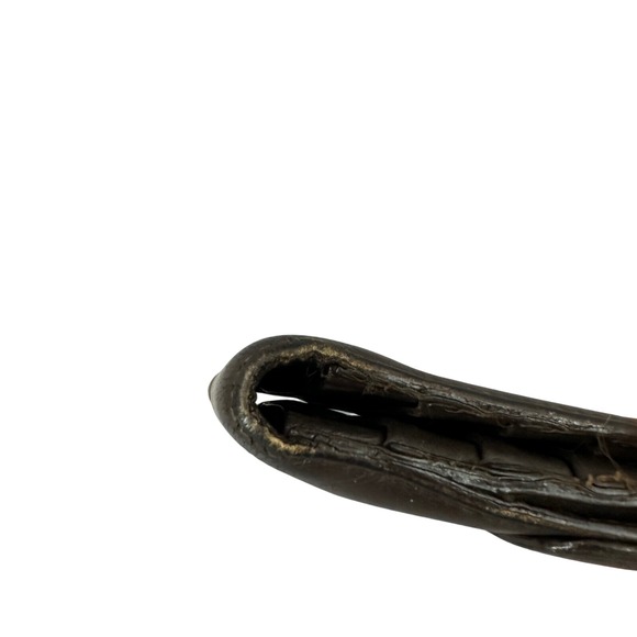 Gucci Leather Wallet Brown Snap Closure Bifold Coin Purse Vintage, flawed, used - Picture 4 of 16